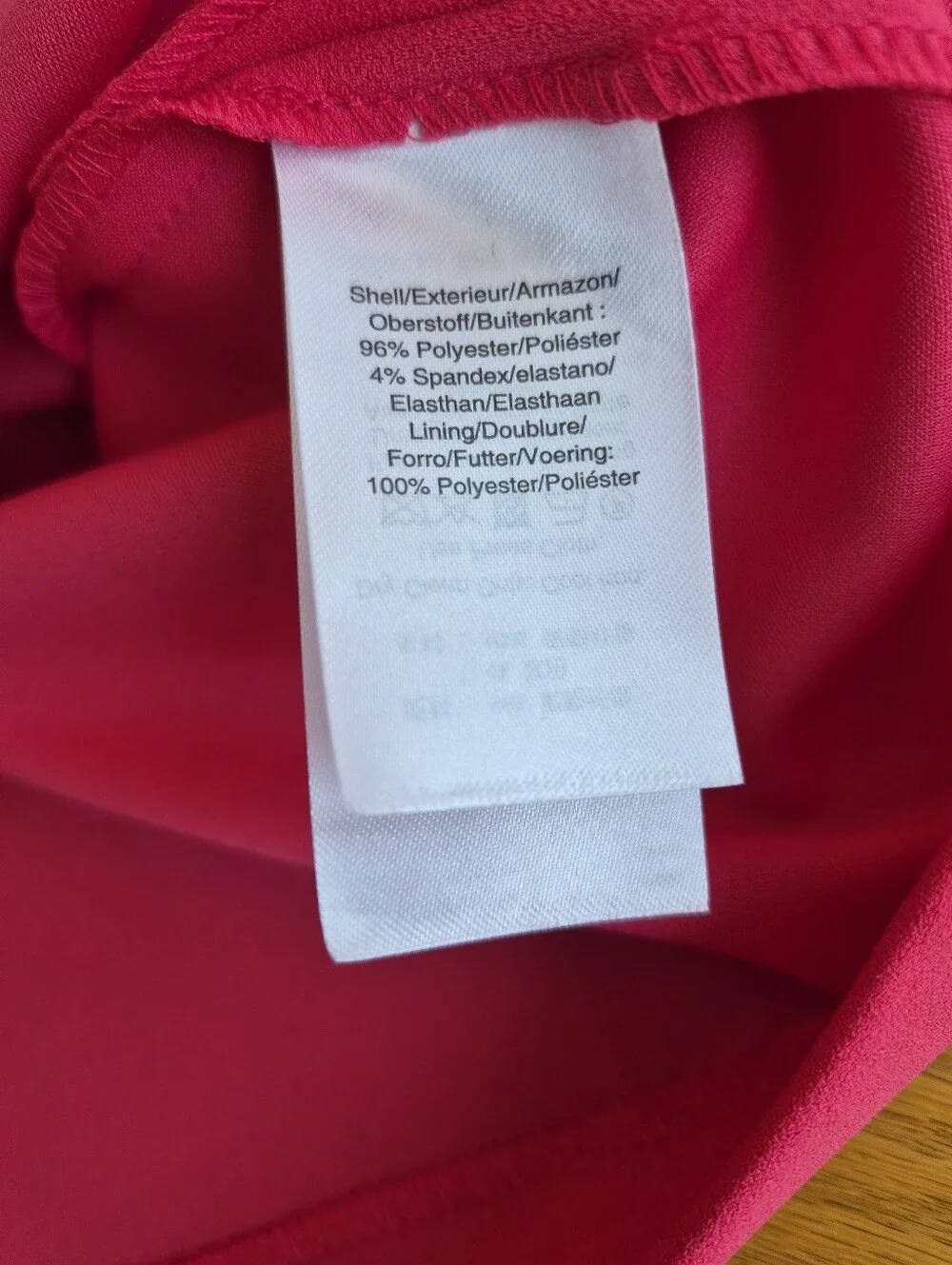 DKNY Sleeveless Halter Faux Wrap Dress in Melon Size 8 NWT